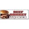 Signmission BEEF BRISKET SANDWICH BANNER SIGN slow cooked bar b que texas smoked B-72 Beef Brisket Sandwich - alternate 1